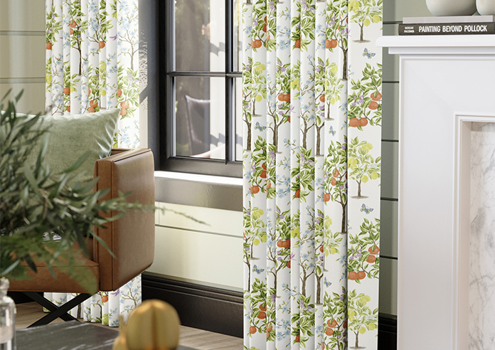 Lemon Grove, Blossom - Made to Measure Curtain - Image 5